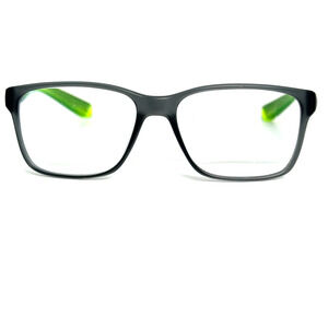 Nike Eyeglasses Frames Only, NIKE 7091 065, 54-16-140, Gray/Green H19180